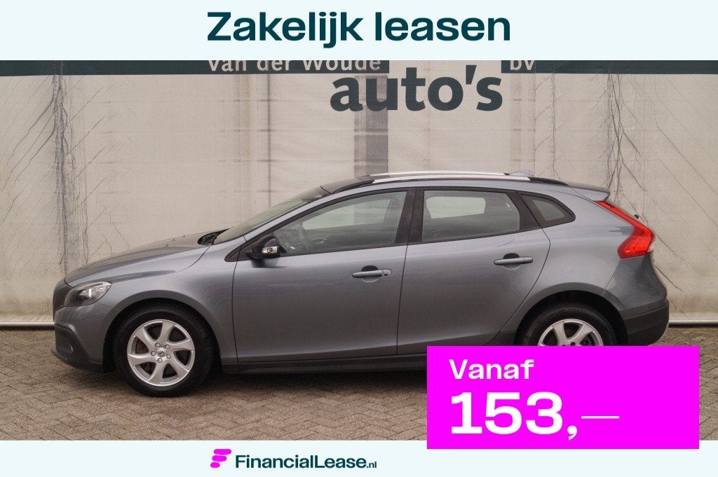 Volvo V40 Cross Country 2.0 D2 120pk Kinetic -NAVI-PDC-AIRCO, Voorwielaandrijving, Dealer onderhouden, Stof, Gebruikt