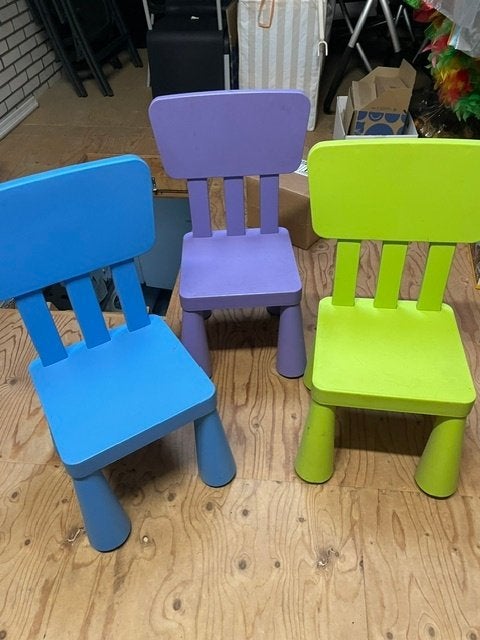 ikea kinderstoeltjes, Ophalen, Gebruikt, Stoel(en)