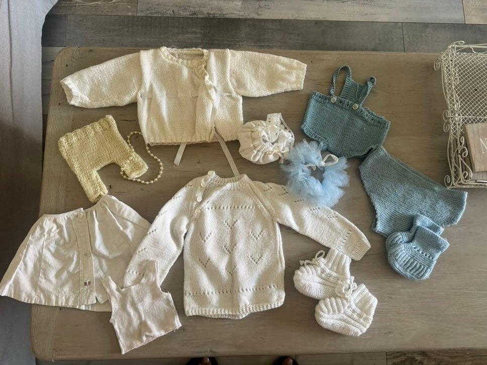 Vintage poppen/beren kleren, Ophalen of Verzenden