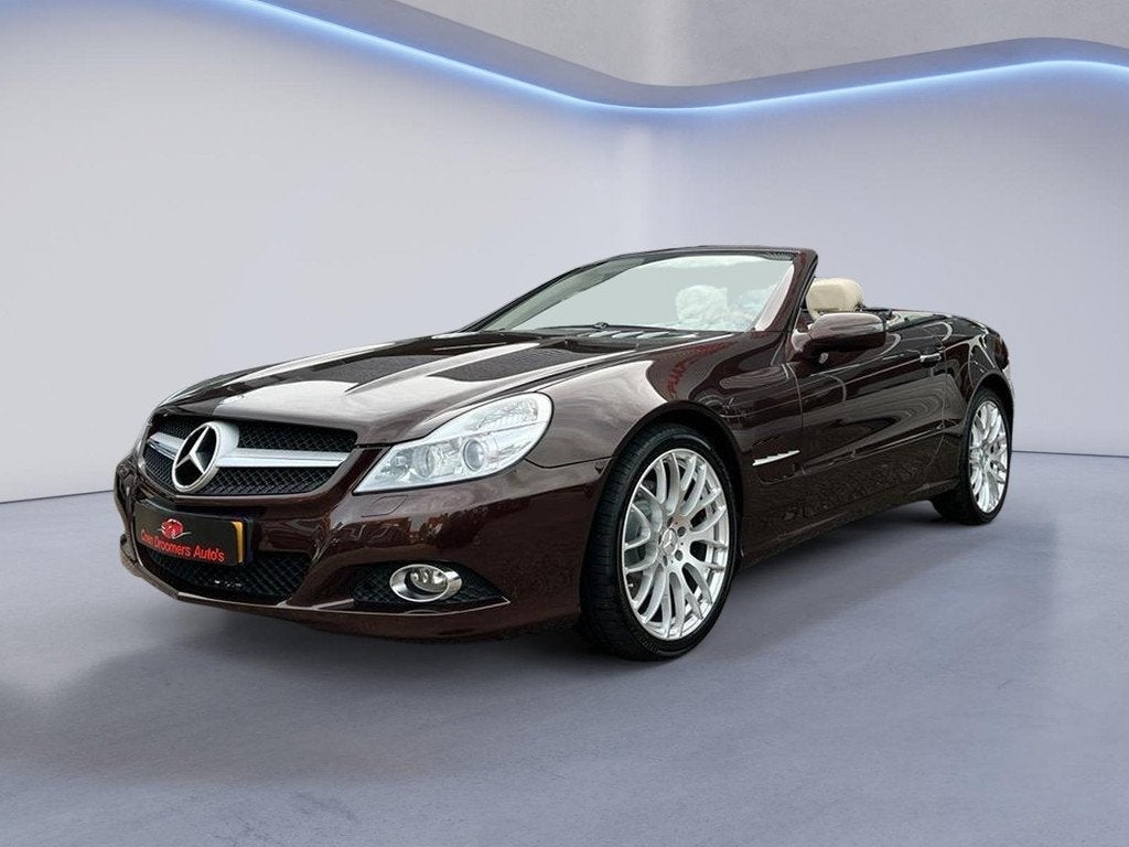 Mercedes-Benz SL-klasse 350 /Apple Carplay/Elektr. Stoelen+M, Auto's, Mercedes-Benz, Automaat, Euro 5, Achterwielaandrijving, Gebruikt