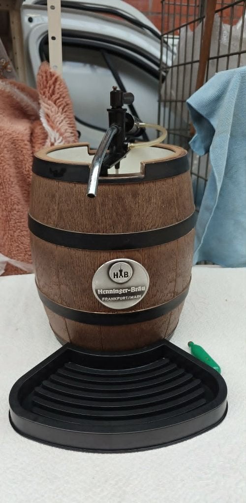 tapinstalatie vintage biervatje Duitsland, Ophalen of Verzenden, Zo goed als nieuw, Overige typen, Overige merken