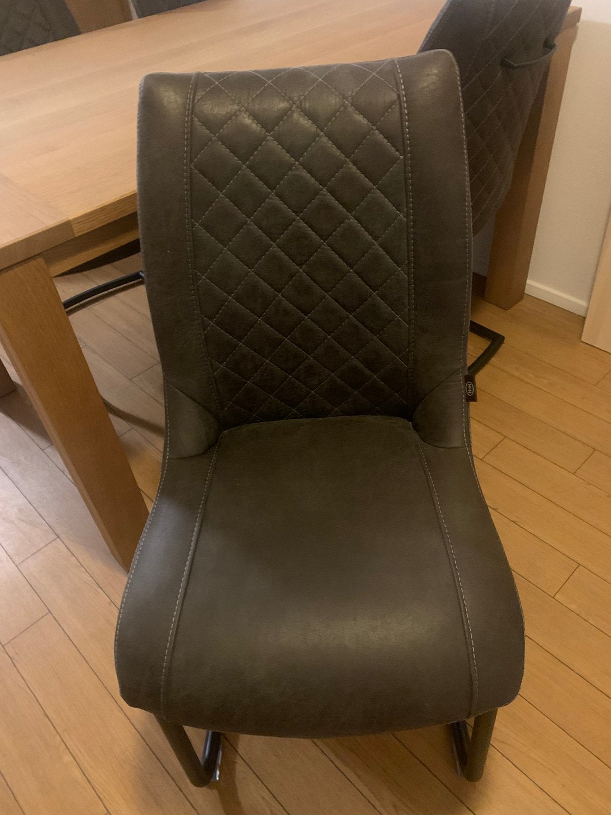 complete eethoek met 4 stoelen, Huis en Inrichting, Stoelen, Ophalen, Zo goed als nieuw, Vier