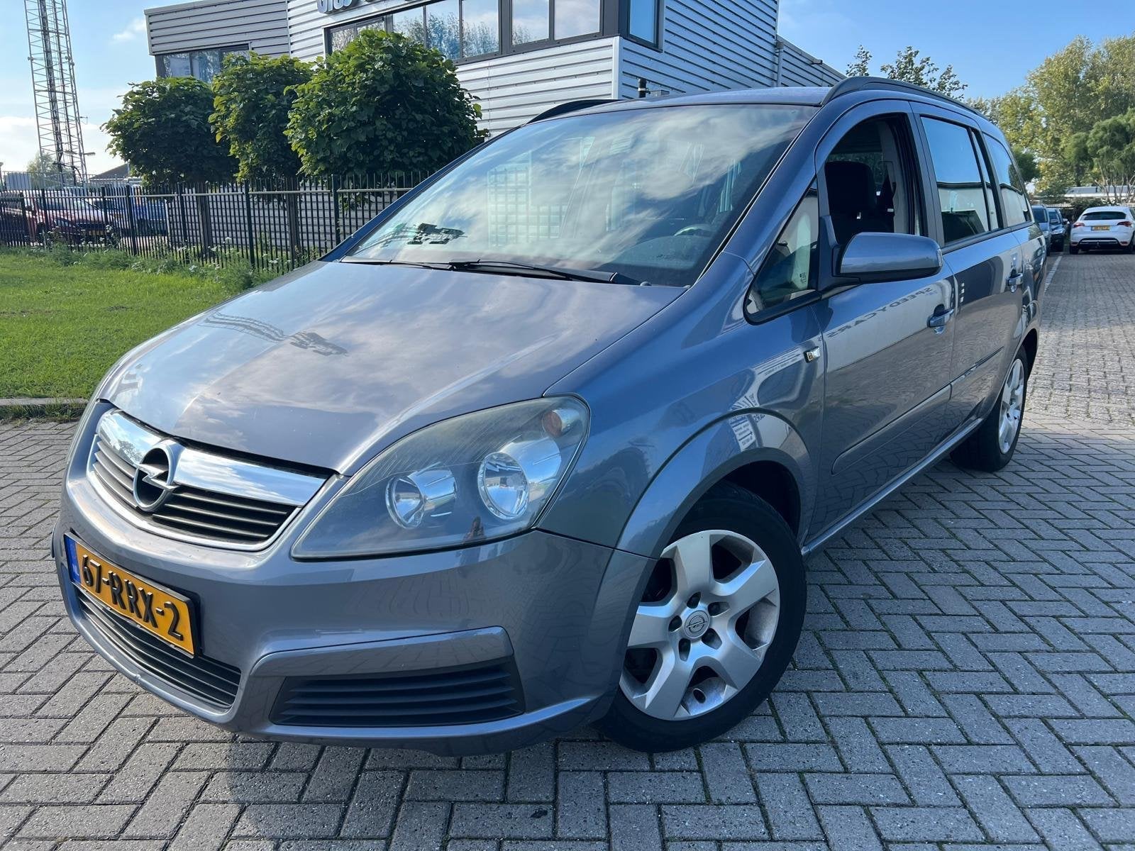 Opel Zafira 1.8 Business 7Persoons Automaat Airco, Stof, Gebruikt, Zwart, 4 cilinders