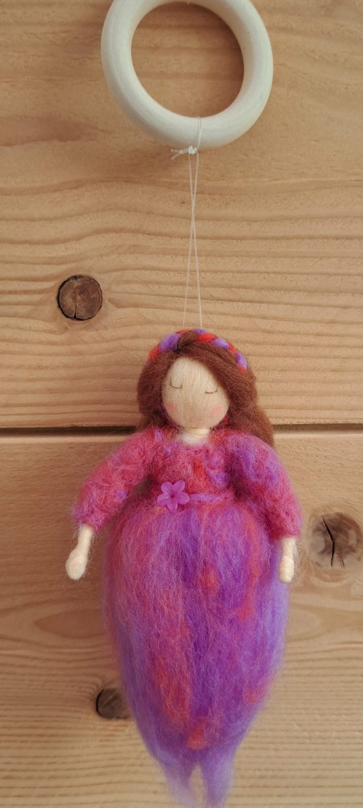Seizoentafel fee engel div modellen/kleuren wol naaldvilt, Ophalen of Verzenden, Nieuw, Figuurtje(s)