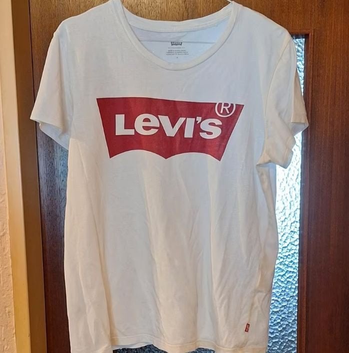 Levi's-T-shirt, Ophalen, Zo goed als nieuw, Wit