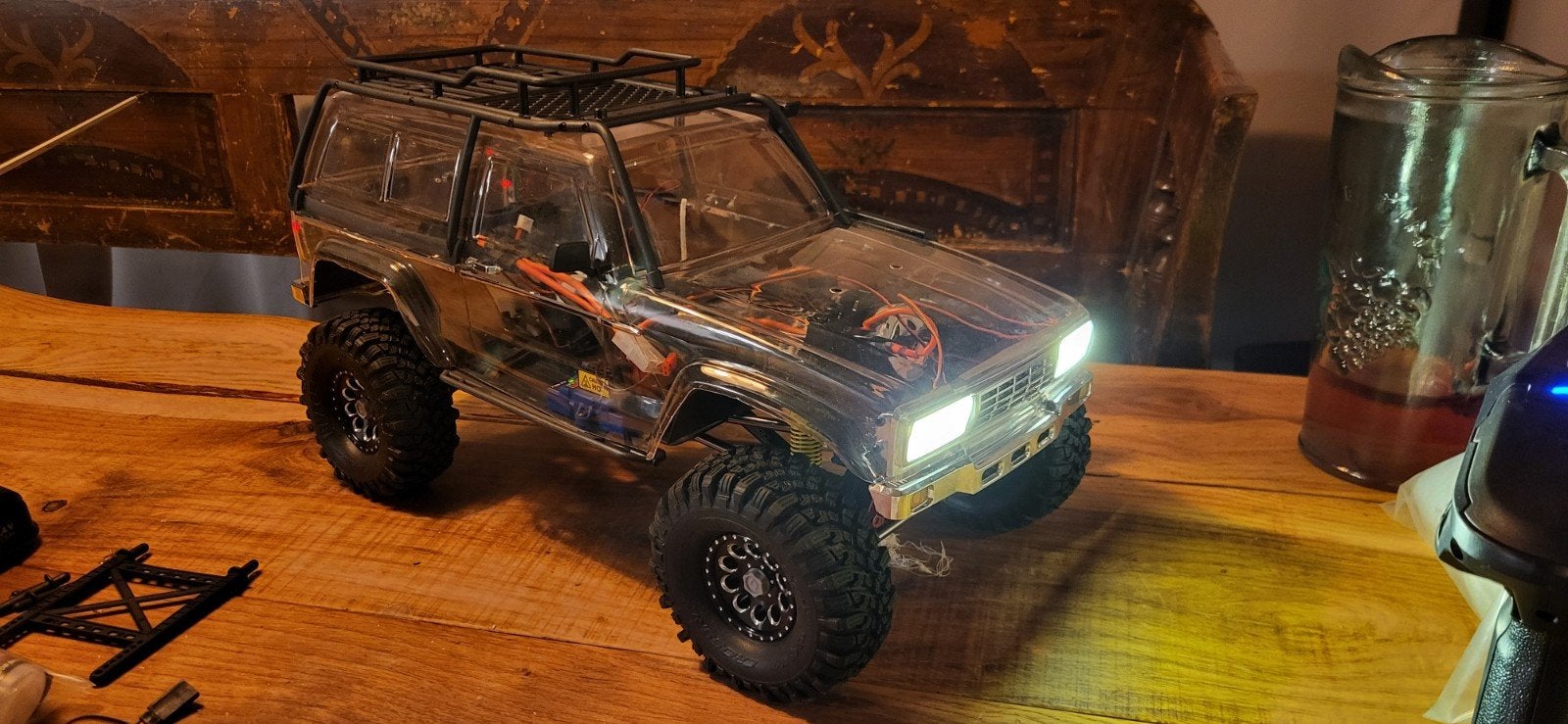 RC Crawler Demon FR4-C, Elektro, Auto offroad, Ophalen of Verzenden, Zo goed als nieuw