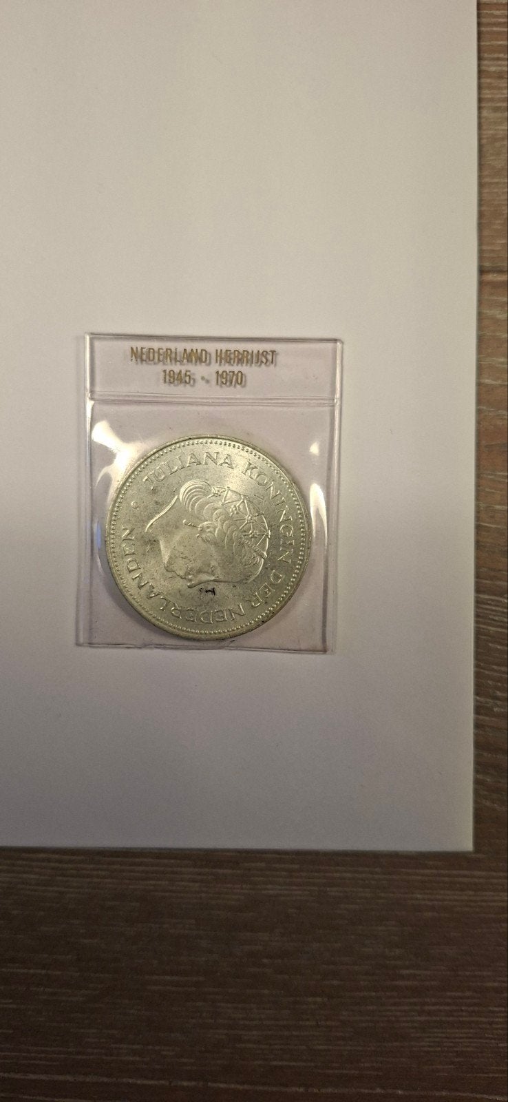 Zilveren 10 Gulden Juliana Munt - Nederland Herrijst 1970, Koningin Juliana, Zilver, Ophalen of Verzenden, Losse munt
