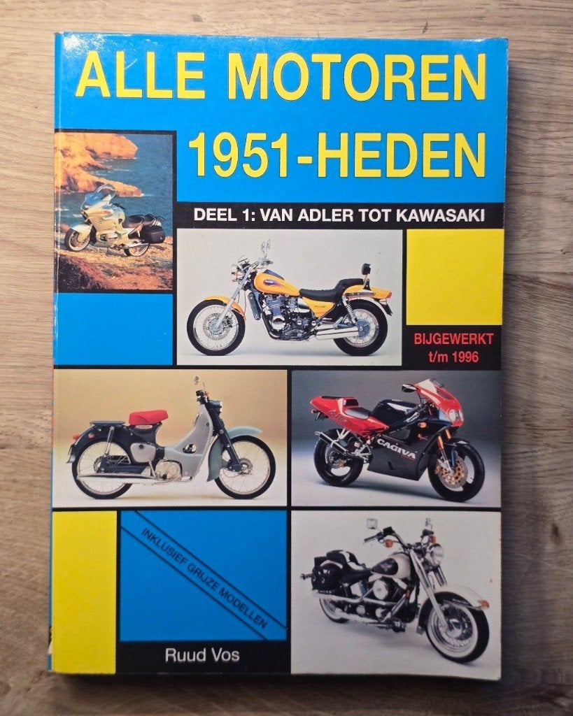 Ruud Vos - Alle motoren 1951-heden deel 1, Ophalen of Verzenden, Zo goed als nieuw, Merk of Model