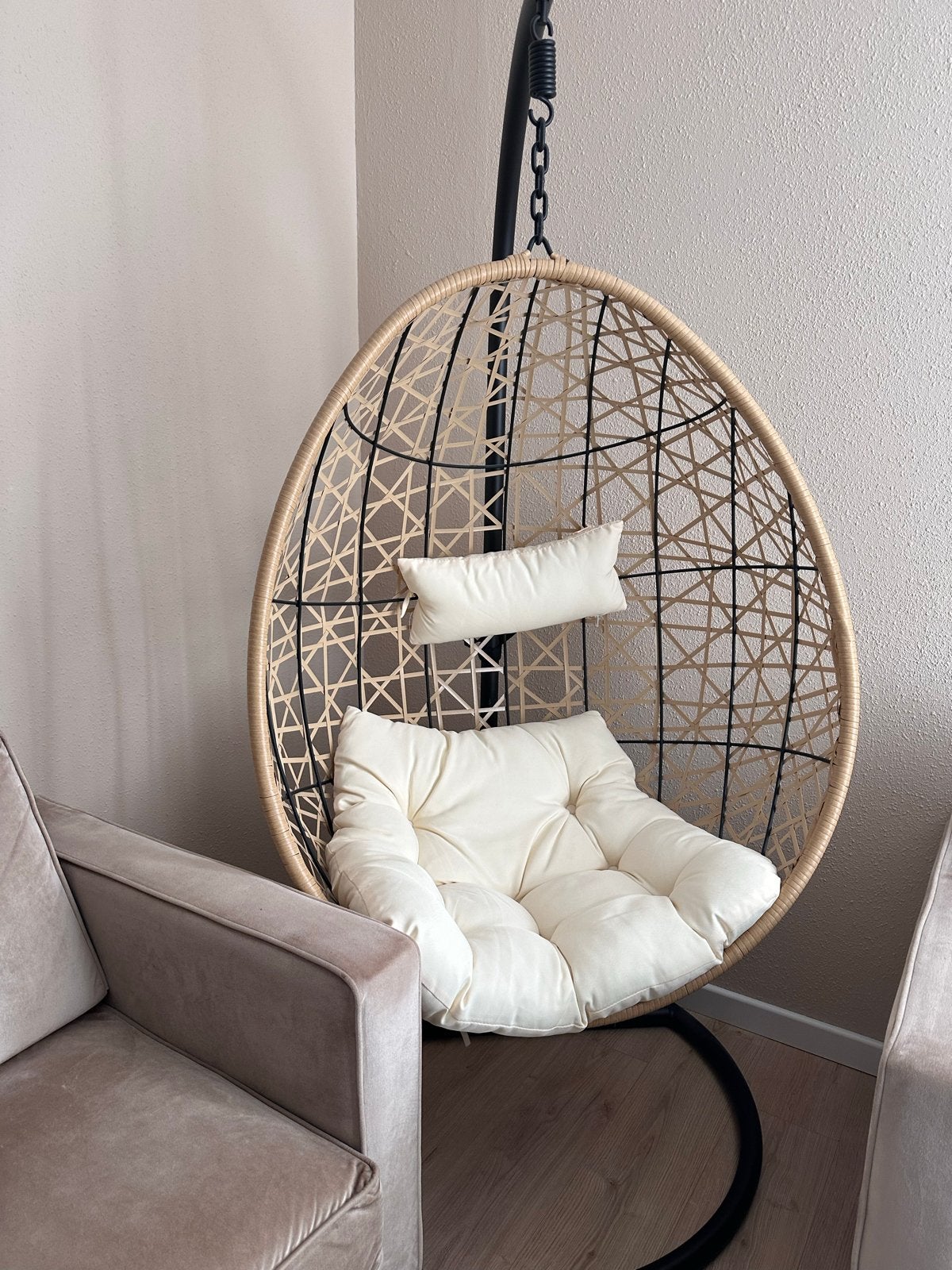 Zo goed als nieuwe Hangstoel Swing Xenos, Ophalen, Overige kleuren, Zo goed als nieuw, Metaal