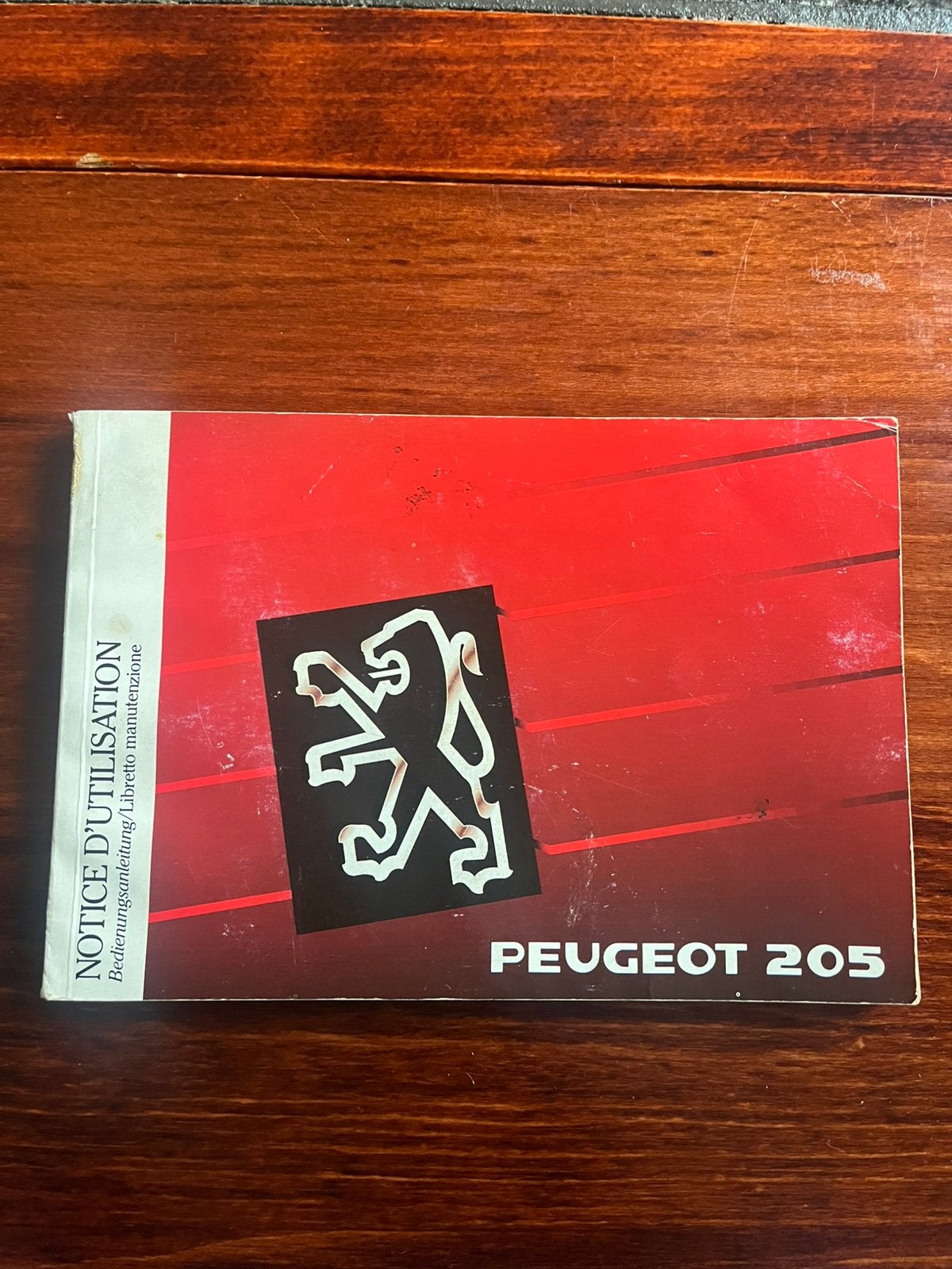 Originele Handleiding Peugeot 205!, Ophalen