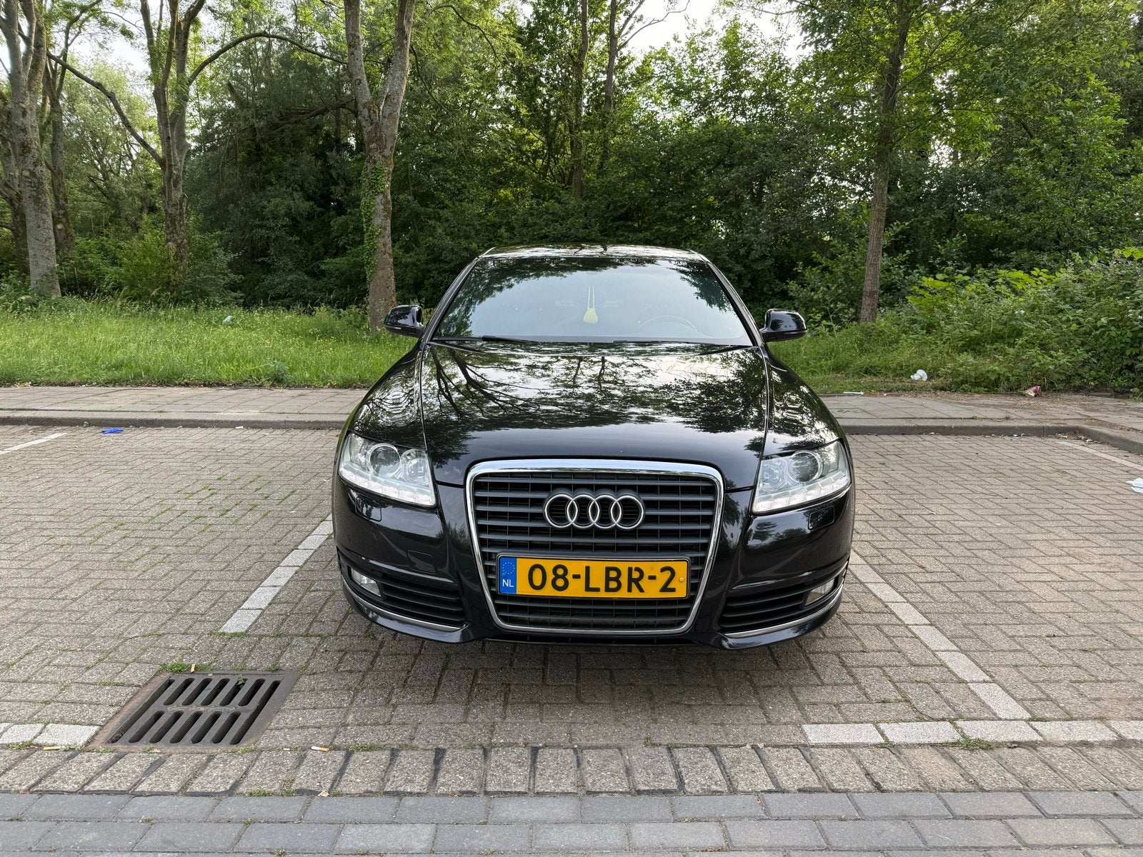 Audi A6 2.0 Tfsi 125KW AUT 2010 Zwart, Auto's, Audi, 1525 kg, Zwart, 4 cilinders, 1984 cc