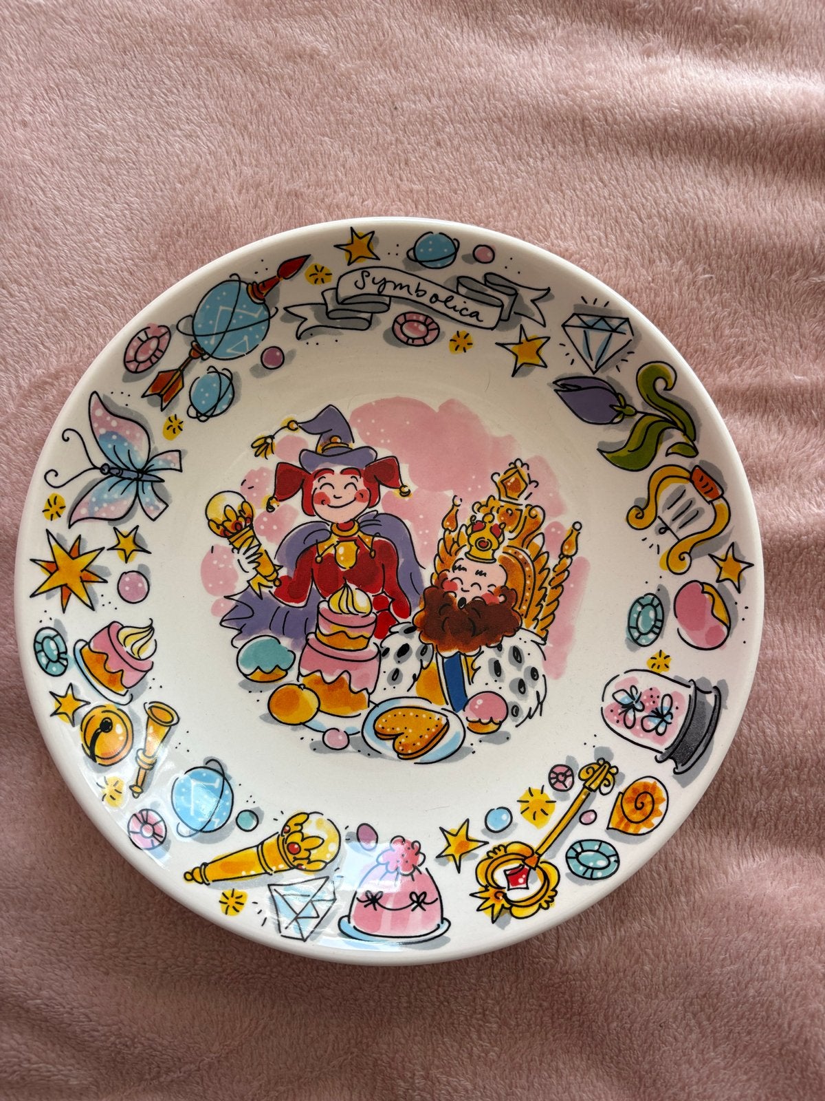 Blond Amsterdam Efteling Symbolica Diep Bord, Ophalen, Keramiek, Zo goed als nieuw, Bord(en)