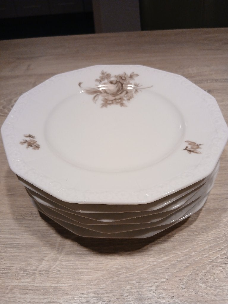 Grote borden Rosenthal Maria Sepia Rose, Antiek en Kunst, Ophalen of Verzenden