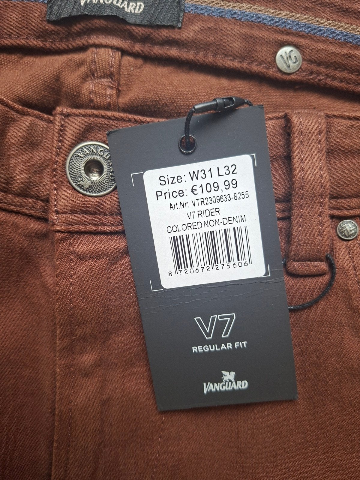 VANGUARD V7 regular fit jeans W31 L32, Overige kleuren, Nieuw, W32 (confectie 46) of kleiner, Ophalen of Verzenden