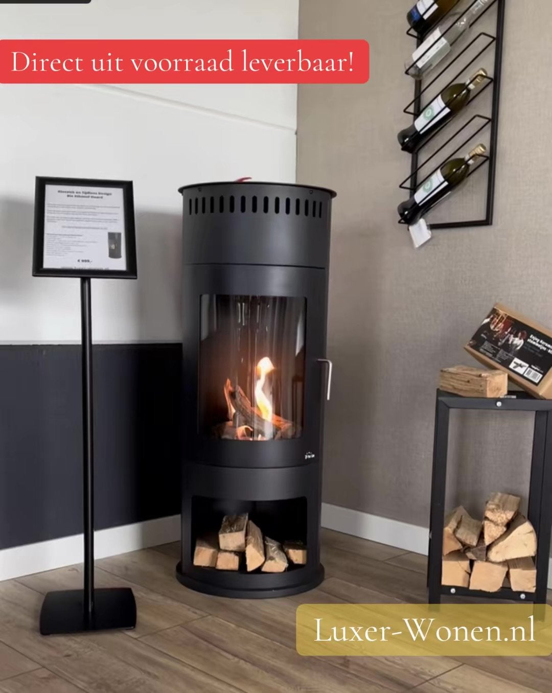 Nieuw en direct leverbaar Bio Ethanol haard klassiek, Ophalen, Nieuw, Vrijstaande haard, Overige soorten