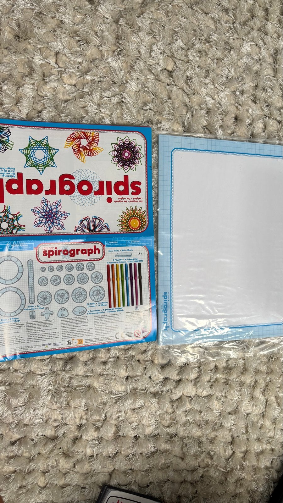 Spirograph Tekenset - Maak Prachtige Ontwerpen, Ophalen of Verzenden, Zo goed als nieuw, Knutselen