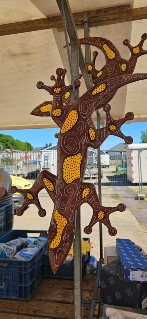 Unieke Braziliaanse decoratie: papier-maché en hout, Ophalen of Verzenden