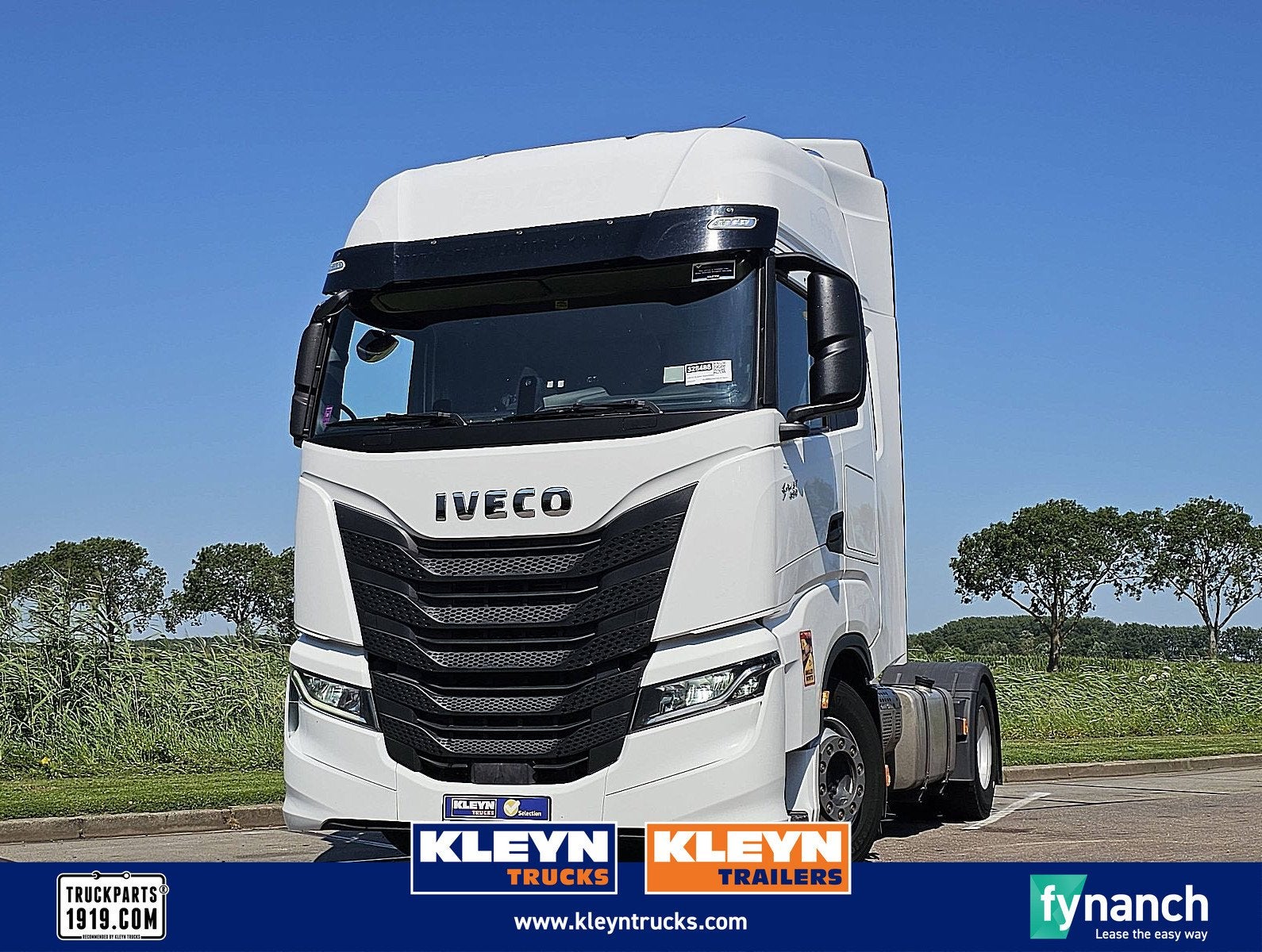 IVECO S-WAY AS440S49, Auto's, Automaat, Euro 6, Iveco, Wit