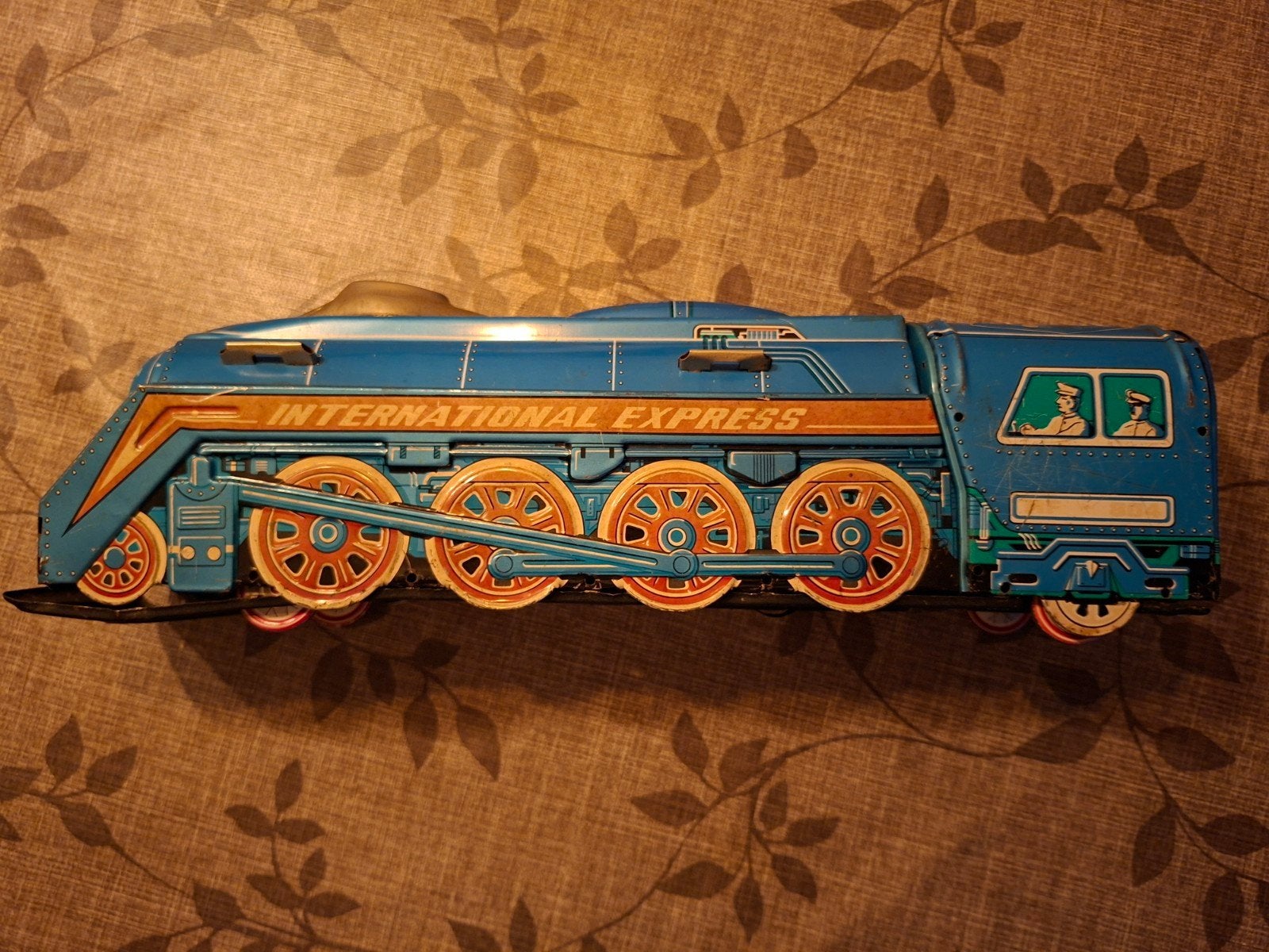 oude metalen trein, Ophalen of Verzenden, Gebruikt