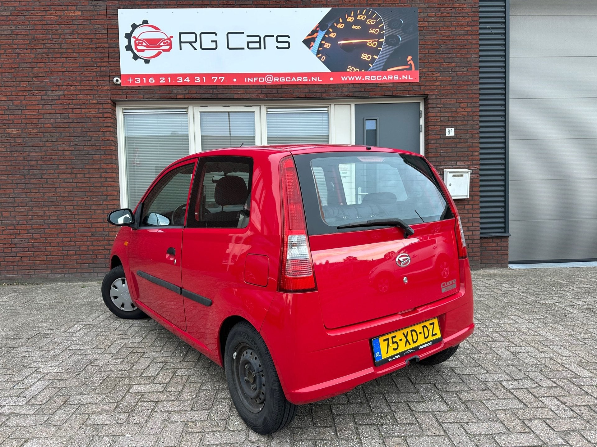 Daihatsu Cuore 1.0-12V Tokyo, Auto's, Huisgarantie, 18 €/maand, Met garantie (alle), 4 stoelen