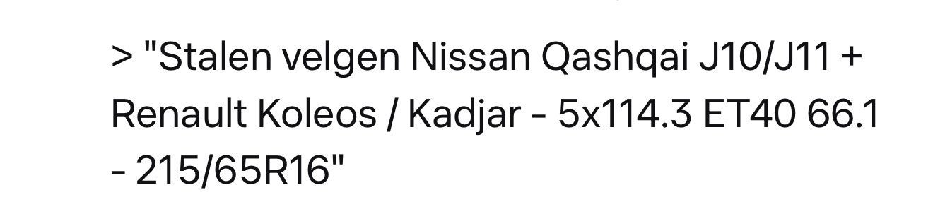 Winterbanden Nissan Qashqai, Renault of Kadjar, Ophalen
