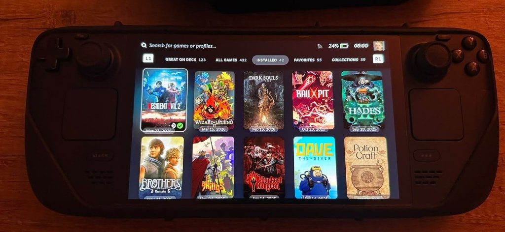 Valve Steam Deck OLED 512GB SSD Zwart + 1TB sd, Spelcomputers en Games, Ophalen of Verzenden, Valve, Zo goed als nieuw