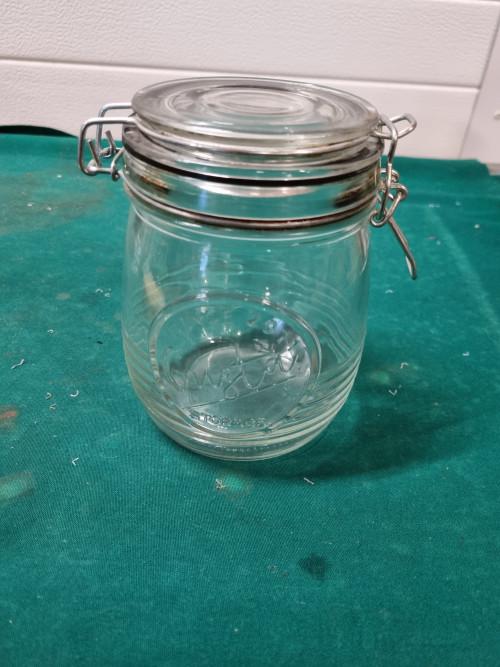 weckpot met klem gusta 1liter, Ophalen of Verzenden, 'T Olde Gre-j, Info@toldegrej.nl, Endepoelstraat 20f Didam