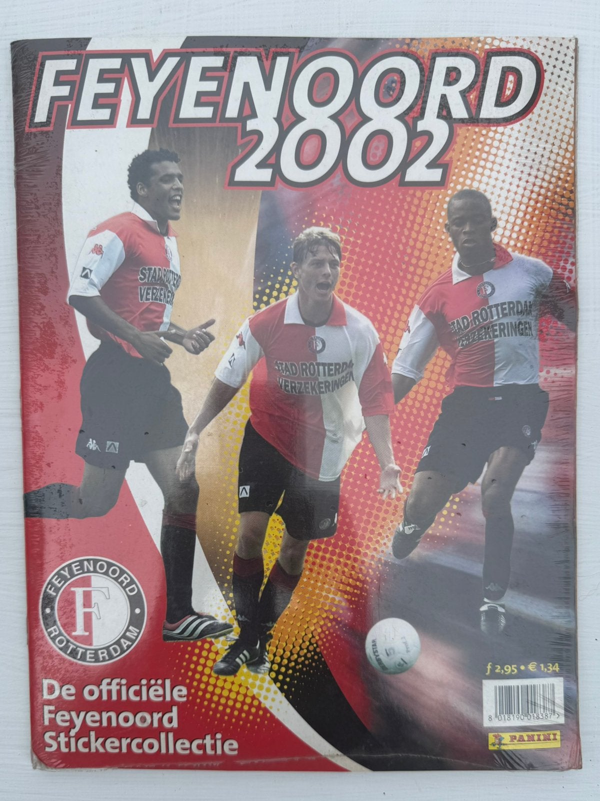 Panini Feyenoord 2002 stickeralbum – Geseald / Ongeopend, Ophalen of Verzenden, Nieuw, Feyenoord, Poster, Plaatje of Sticker
