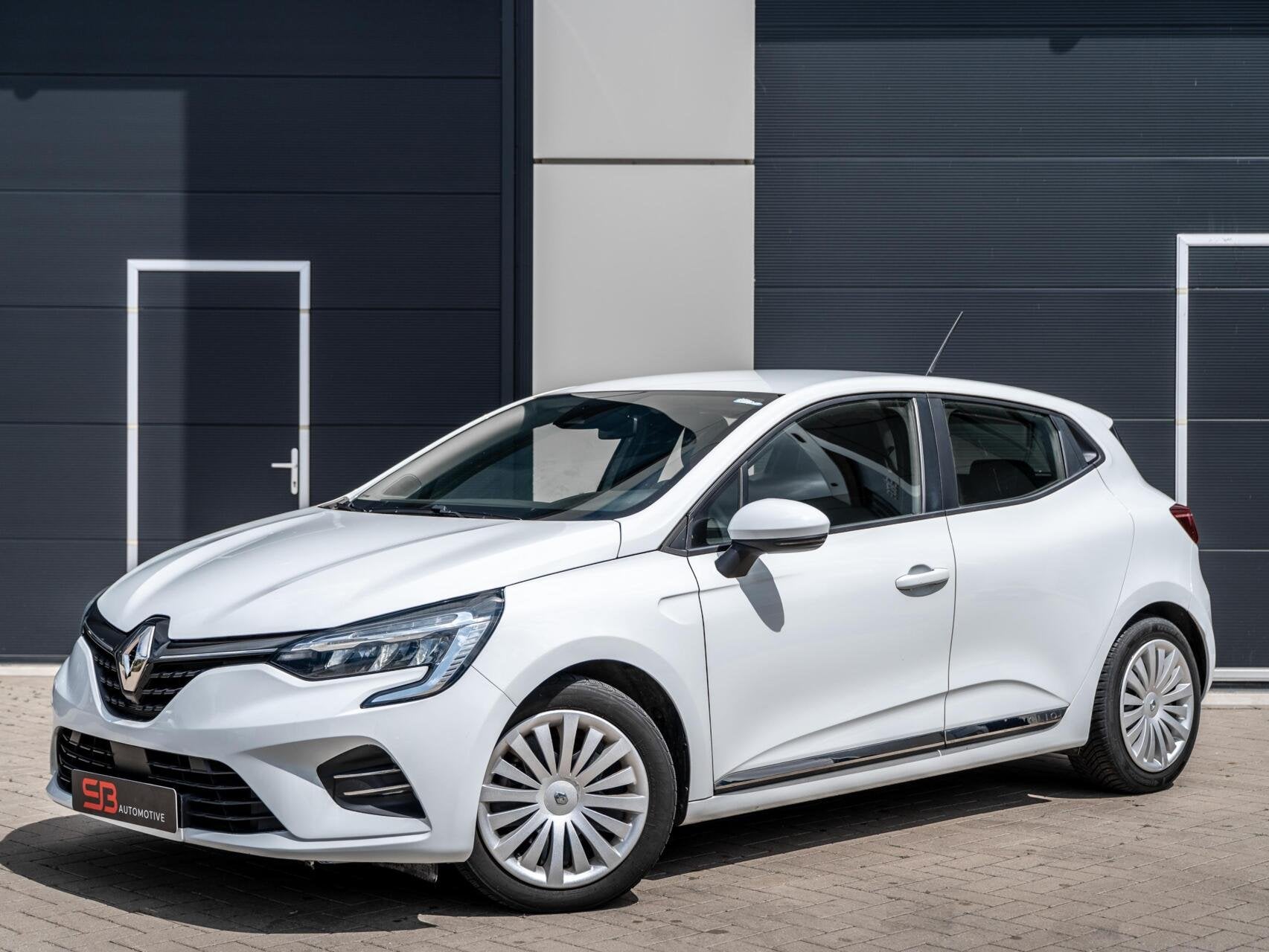 Renault Clio 1.6 E-Tech Hybrid 140 Sensoren|Airco|Garantie!, Stof, Zwart, 4 cilinders, Verwarmde buitenspiegels