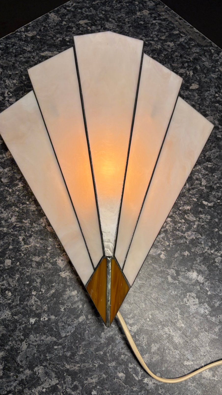 Vintage rose design wandlamp, Ophalen of Verzenden, Zo goed als nieuw
