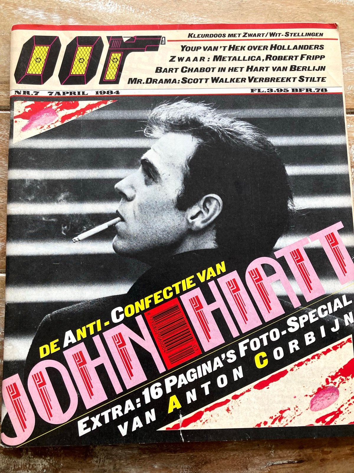 OOR magazine 1984 JOHN HIATT Scott Walker METALLICA R FRIPP, Ophalen of Verzenden, Zo goed als nieuw, Muziek, Film of Tv