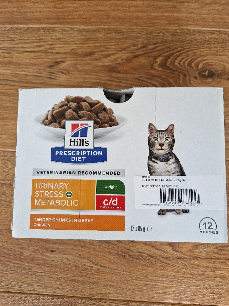 Hill’s Urinary stress metabolic natvoer, Ophalen of Verzenden, Kat
