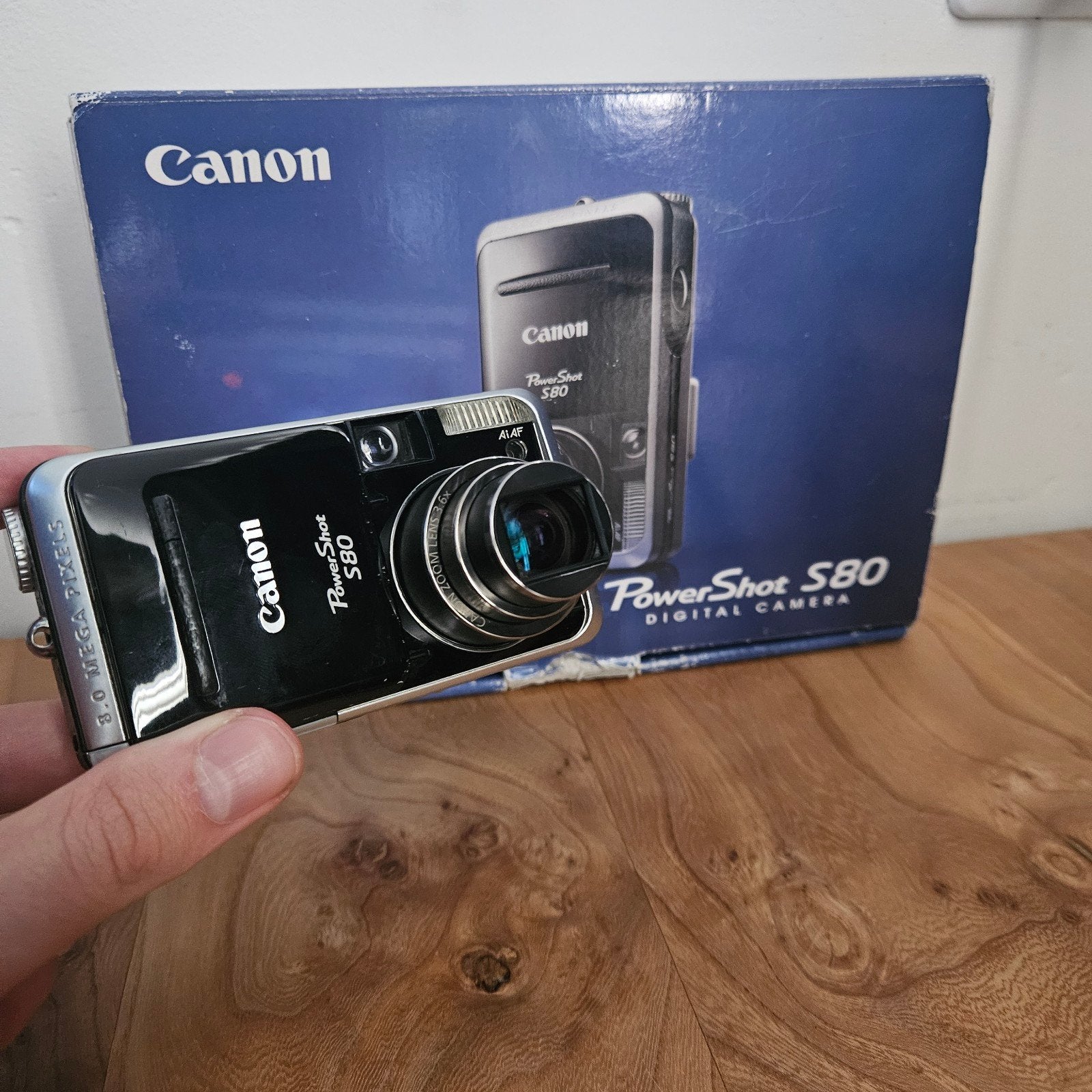 Canon Powetshot S80 Digitale Camera, Canon, Ophalen of Verzenden, Zo goed als nieuw, Compactcamera