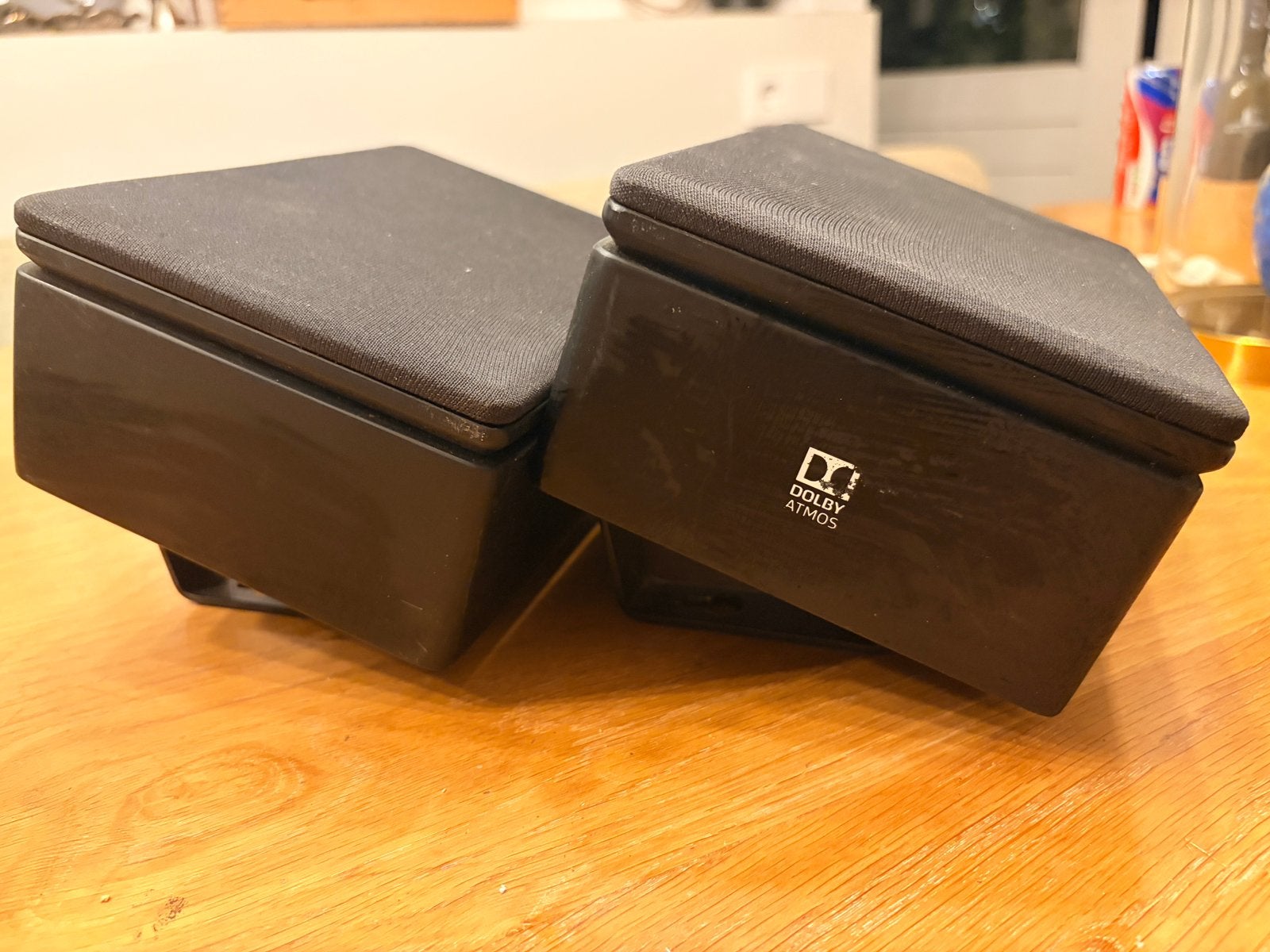 Teufel REFLEKT Dolby Atmos speakers zwart - set van 2, Ophalen of Verzenden, Zo goed als nieuw, Overige merken