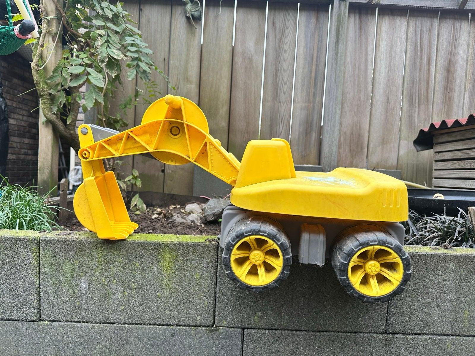 Leuke peuter graafmachine voor zand en grind, Ophalen, Gebruikt