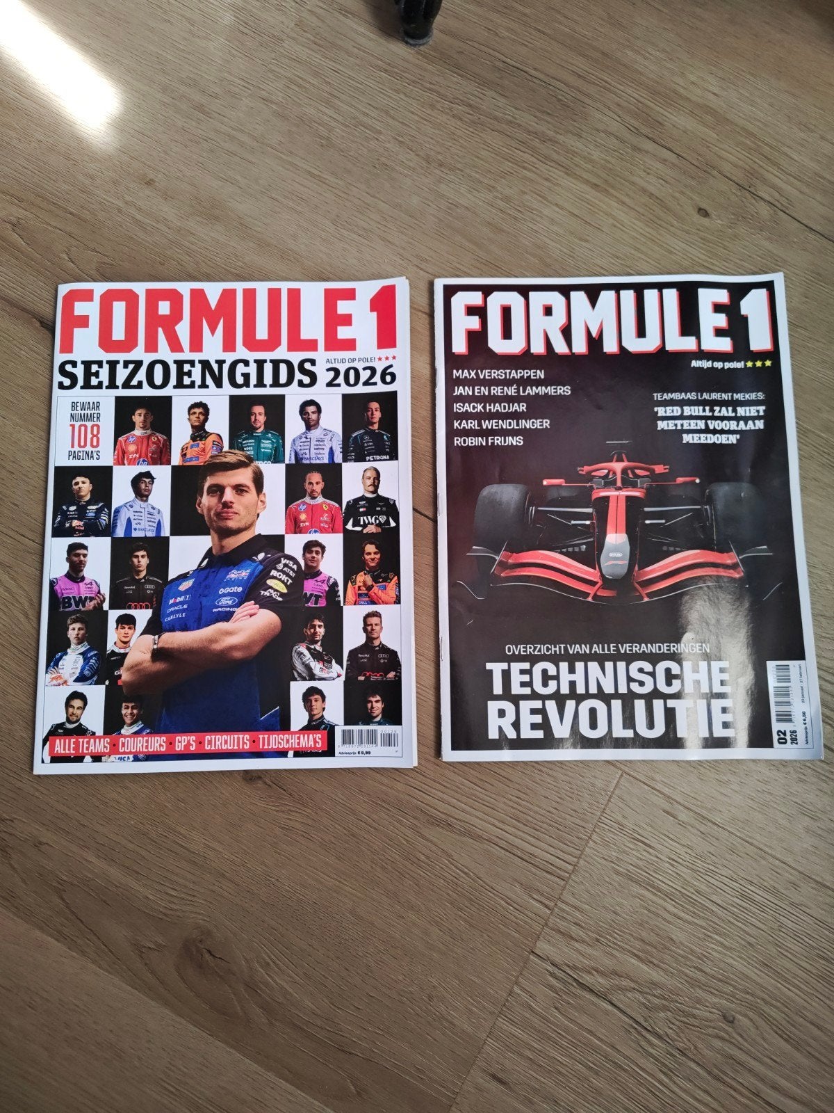 F1 Magazine Raceblad 2026 - Seizoengids en Technische Revolu, Ophalen of Verzenden