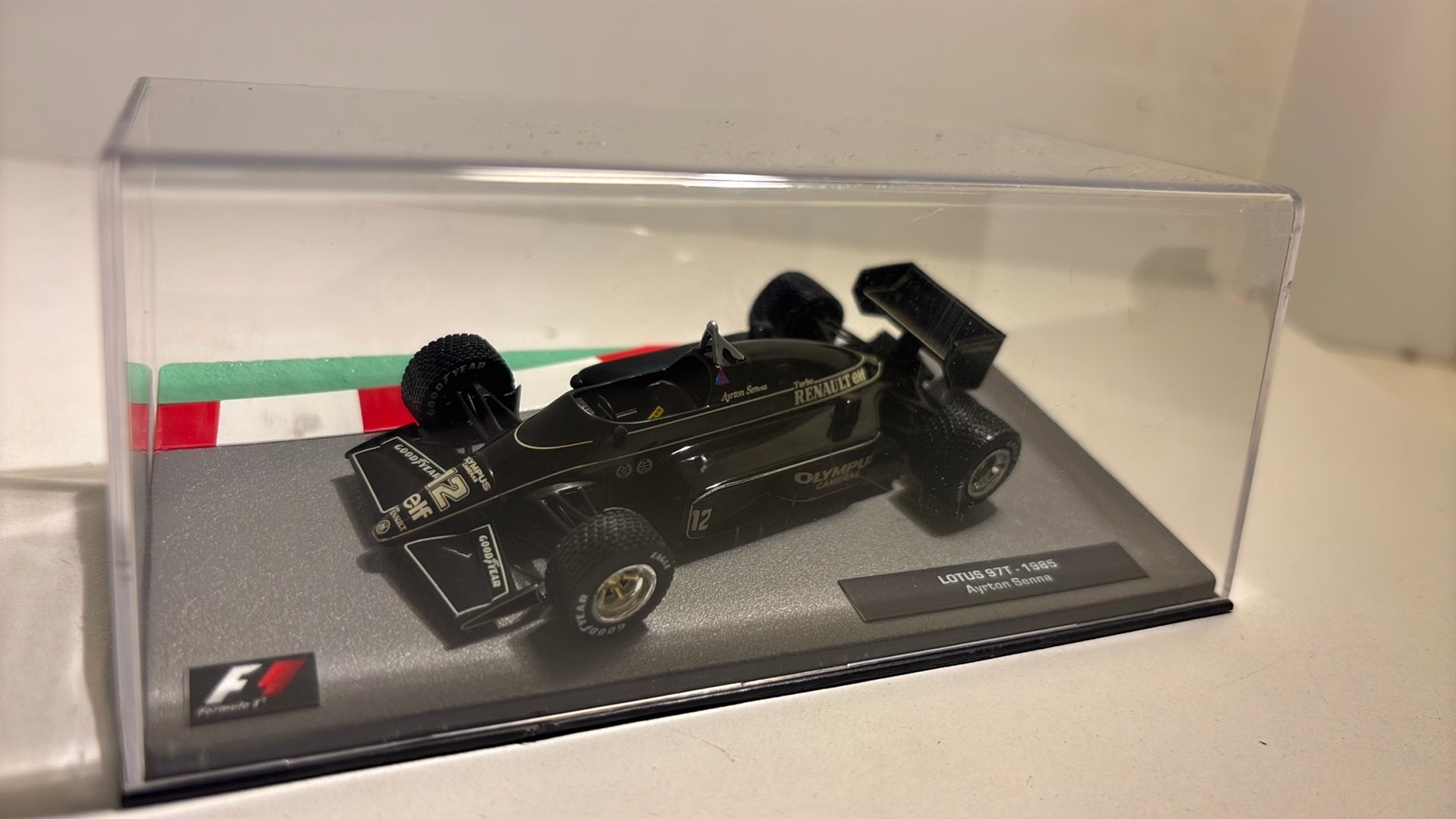 Lotus 97t ayrton senna 1985 atlas 1.43, Ophalen of Verzenden, A, A, A