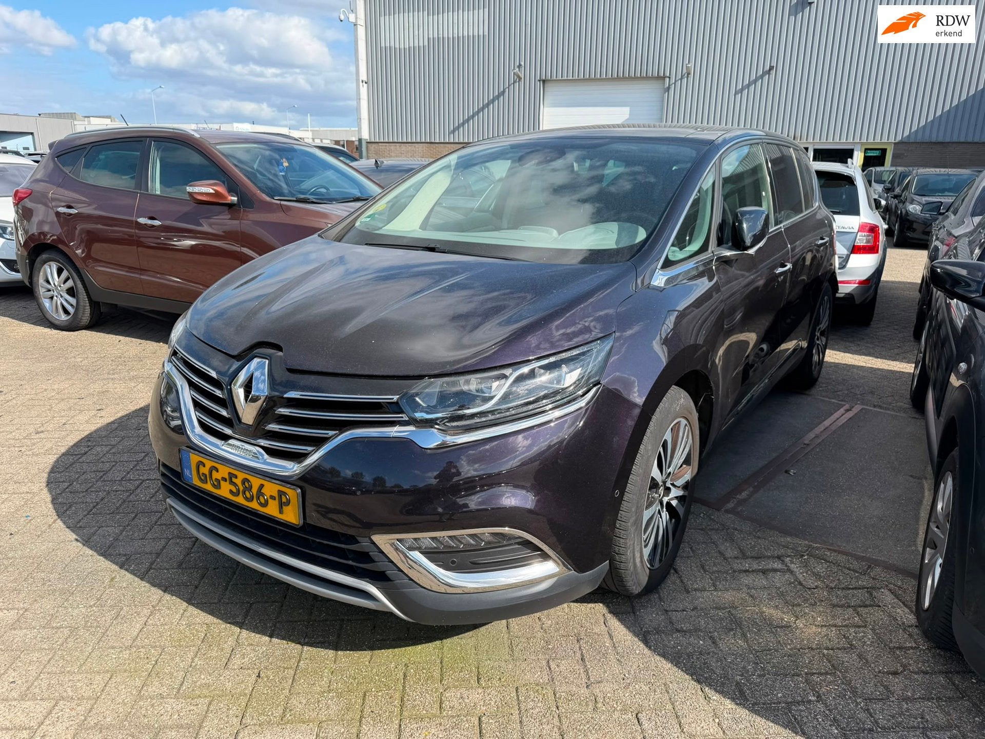 Renault Espace 1.6 dCi Initiale Paris 7p., Auto's, Renault, Parkeersensor, Gebruikt, Euro 6, 4 cilinders
