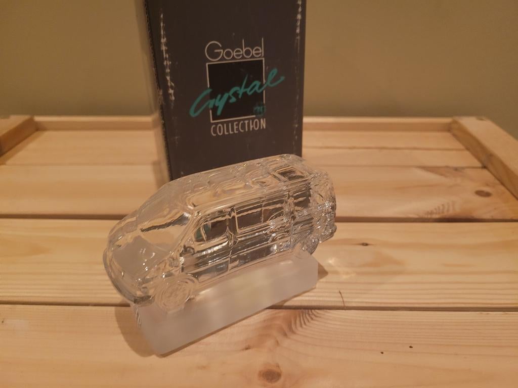 Goebel Crystal Collection model Volkswagen Transporter, Hobby en Vrije tijd, Modelauto's | 1:43, Ophalen of Verzenden, Auto, Overige merken