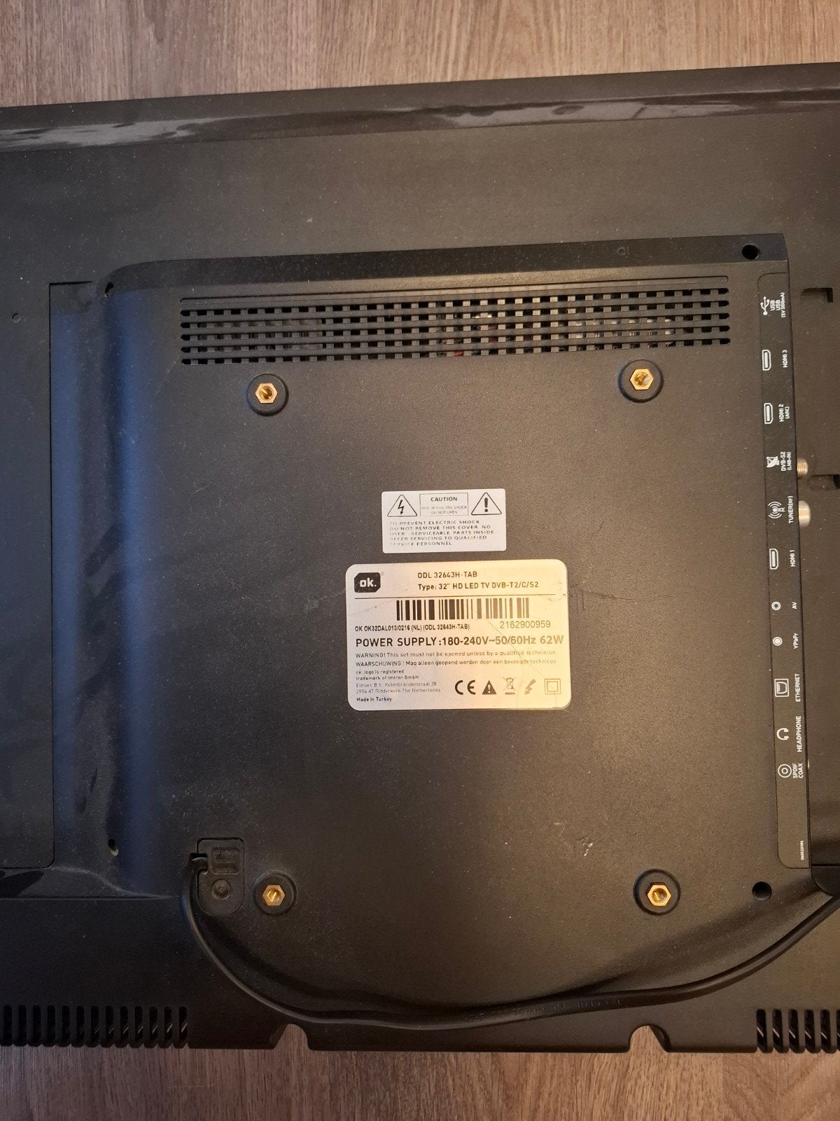 OK. ODL 22661H-TAB TV met DVD-speler, Overige merken, 50 Hz, HD Ready (720p), Ophalen of Verzenden