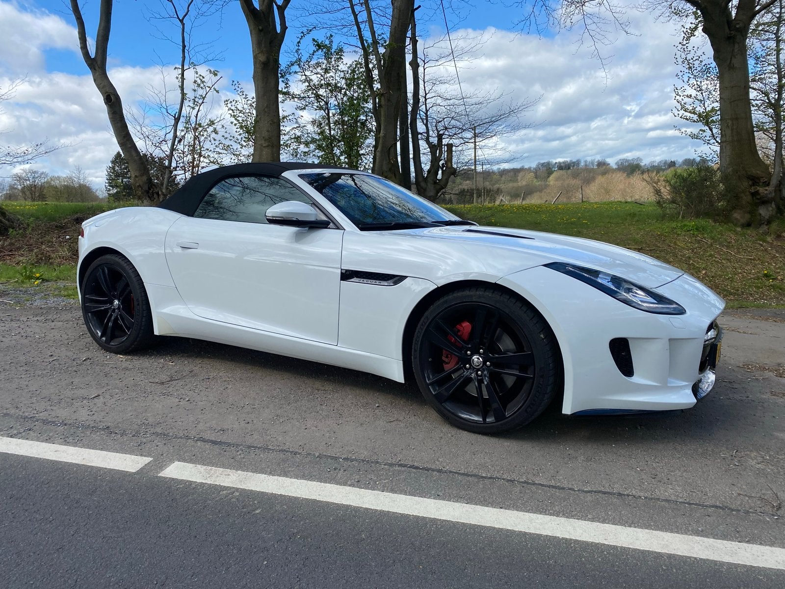 Te koop aangeboden: Jaguar F-type V6 cabrio - F Type, Auto's, 2995 cc, Cabriolet, 11 km/l, 93 €/maand
