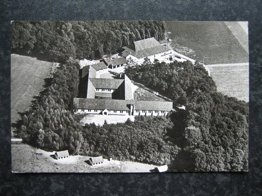 DOETINCHEM Luchtopname St. Willebrordusabdij Slangenburg1961, Ophalen of Verzenden, 1960 tot 1980, Gelderland