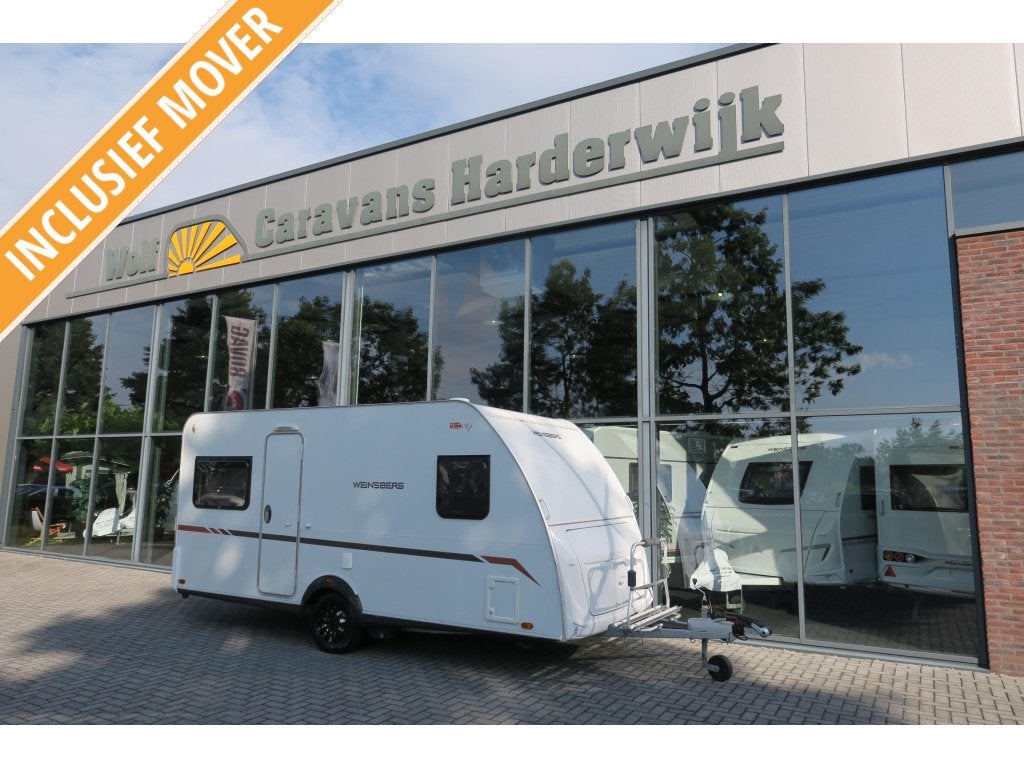 Weinsberg CaraCito 450 FU MOVER+AIRCO+VOORTENT, Overige merken, Rondzit, Bedrijf, 750 - 1000 kg