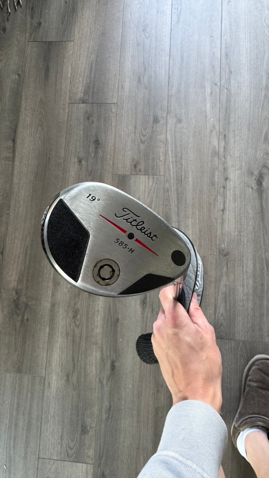 Titleist 585-H Hybrid Golfclub 19 - R flex, Ophalen, Gebruikt, Club