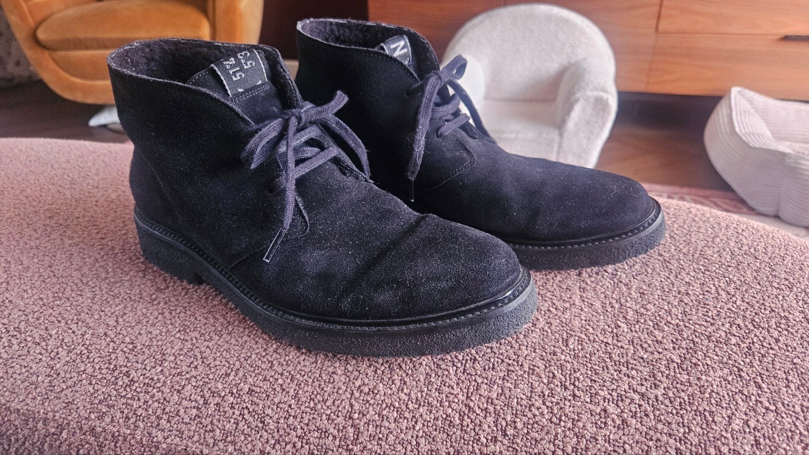 nubikk herenschoenen 43, Nubikk, Zwart, Boots, Ophalen of Verzenden