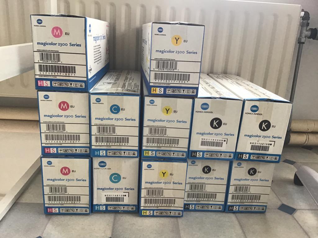 Magicolor 2300 Konica Minolta, Computers en Software, Printerbenodigdheden, Ophalen, Nieuw, Toner