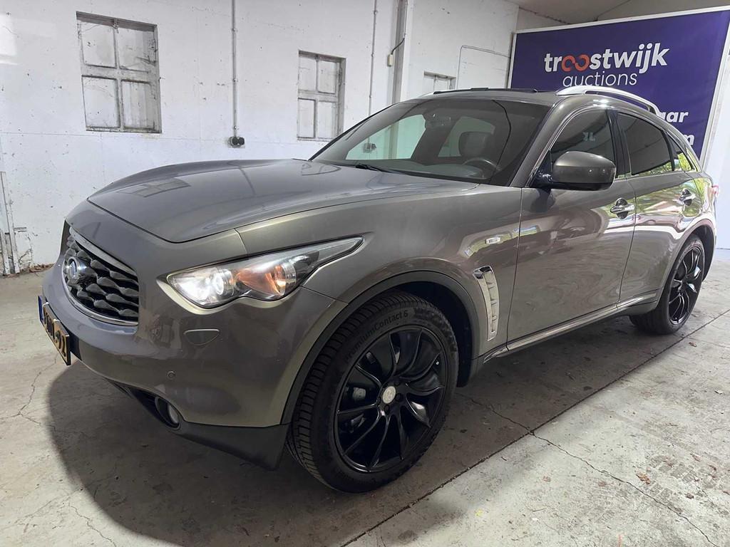 Infiniti - FX V6- 37 S AUTOMAAT- 3-XDL-92- 2009, Auto's, Infiniti, Gebruikt, 2000 kg, FX-serie, 129 €/maand