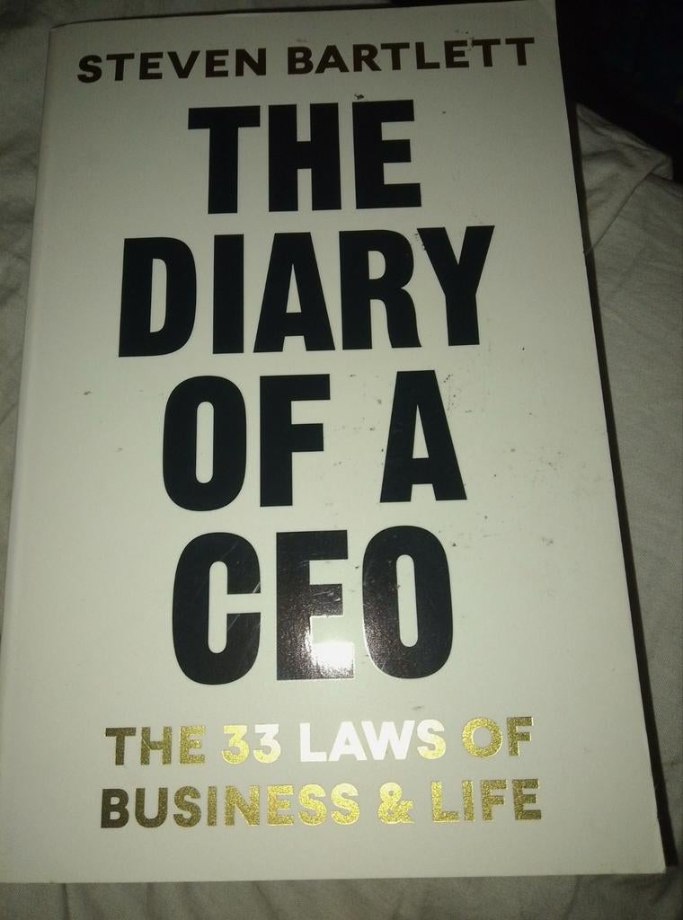 The Diary of a CEO - Steven Bartlett, Ophalen of Verzenden, Zo goed als nieuw, Management, Steven Bartlett