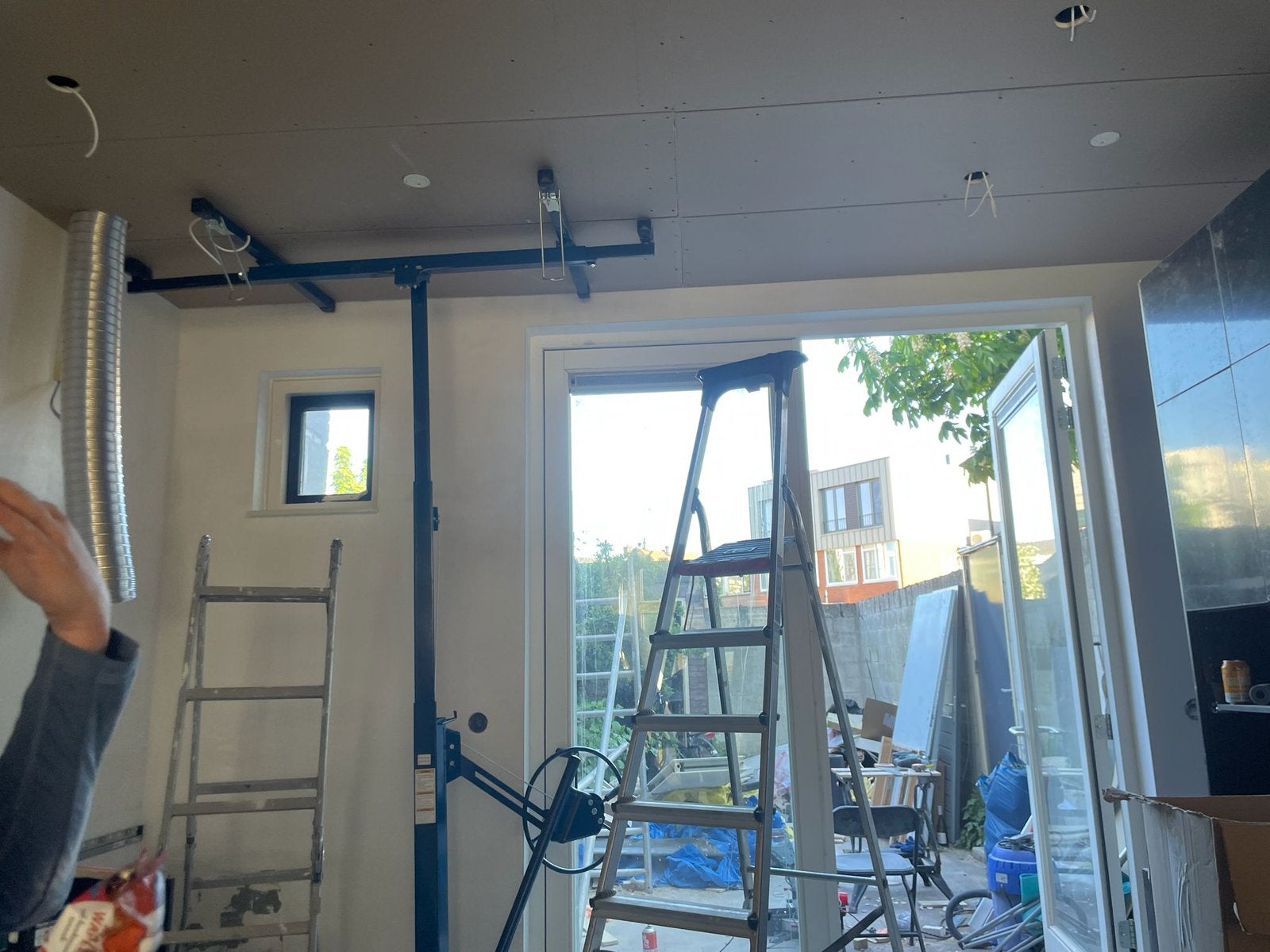 HBM gipsplatenlift, eenmalig gebruikt, Ophalen, Minder dan 2 meter