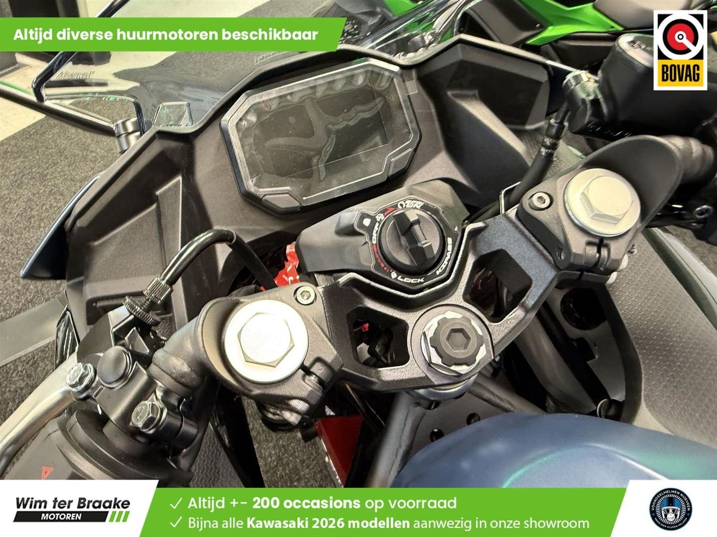 Kawasaki Ninja 500 SE ABS - 2026, Bedrijf, Super Sport, 451 cc, 12 t/m 35 kW